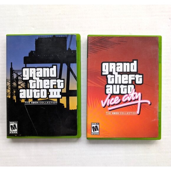 Grand Theft Auto III & Vice City The Xbox Collection Versions Tested Doublt Pack - Picture 5 of 11